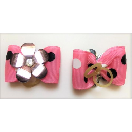 Crystal Flower Bow Crystal Flower Bow