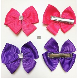 Rhinestone Ribbon Bow