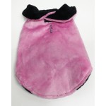 Minky Pink & Black Coat