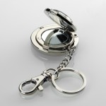 Diamond Top Purse hanger & keychain with mirror