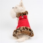 Savannah Fur Coat With Swarovski Bow