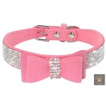 Rhinestone 4Bling Bow Collar