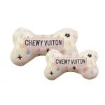 Chewy Vuiton Dog Bone Toy