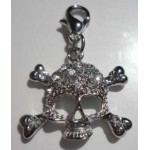Crystal Skull Charm
