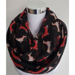 Dachshund Infinity Scarf