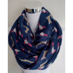 Dachshund Infinity Scarf