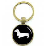 Dachshund Keychain