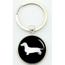 Dachshund Keychain