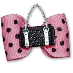 Dotty Bag Hair Bow