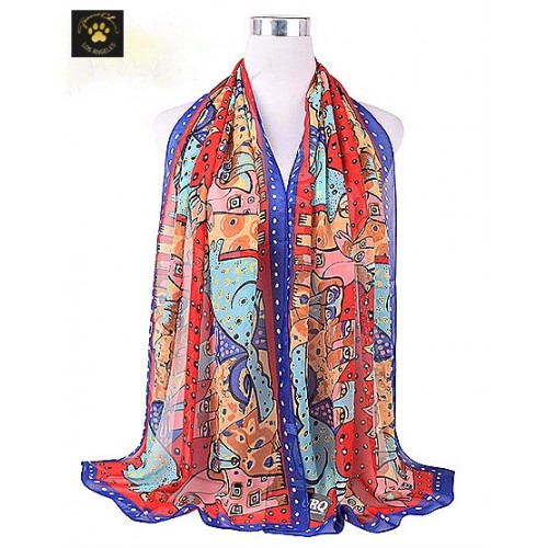 Sheer Art Dog Cat Scarf