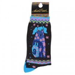 Laurel Burch Dog & Doggie Socks