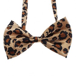Leopard Bow Tie