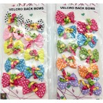 10 pack Velcro Party Bows