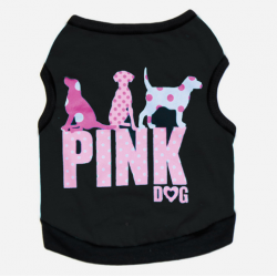 Pink Dog Tank Top