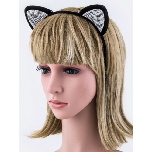 Crystal Cat Ears Headband