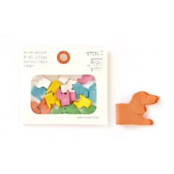 Dog MultiColored Clips